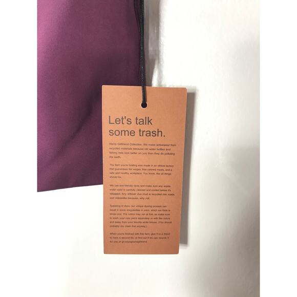 New Girlfriend Collective Women's Bianca Athletic One Shoulder Sports Bra Gym - Picture 6 of 9